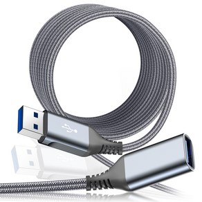 sweguad USB 3.0 연장케이블, 4개, 3m, 회색