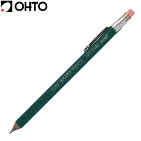 일본 OHTO 오토 목재 미니 샤프 0.5mm APS-350ES-GN, 9999, 1