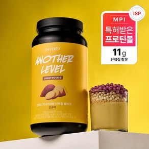 인테로 어나더레벨 단백질 쉐이크 고구마맛, 1개, 750g