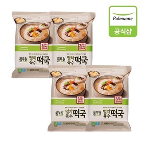 [풀무원] 멸치떡국 315gX4개, 4개, 315g