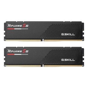 G.SKILL DDR5-6000 CL30 RIPJAWS S5 J 블랙 패키지 (32GB(16Gx2)), 2개