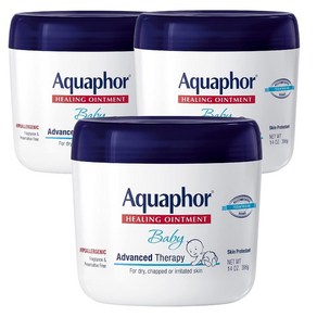 AQUAPHOR_ 아쿠아퍼 대용량 베이비 힐링 오인트먼트 침독크림_396g, 396g, 3개