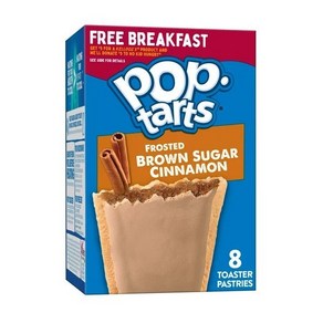 켈로그 팝 타르트 브라운 슈거 시나몬 패스트리 Kellogg's Pop-Tats Fosted Bown Suga Cinnamon, 397g, 1개