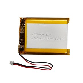 YJ 리튬폴리머배터리 KC인증충전지 3.7V YJ654050 1500mAh, 1개, 1개입