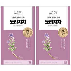 쌍계 도라지차 200T(100T x 2개), 700mg, 100개입, 2개