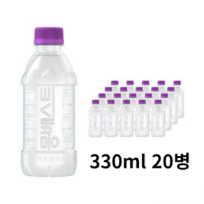 몽베스트 위드어스 (무라벨) 생수 2L, 330ml, 20개