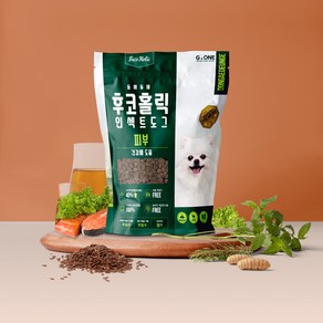 후코홀릭 인섹트 도그 동애등에 강아지습식 소프트사료 피부, 곤충, 1kg, 1개