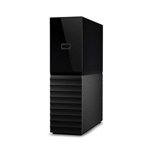 WD 6TB 마이 북 데스크탑 외장 하드 드라이브 USB 3.0 - WDBBGB0060HBK-NESN, 단일 드라이브, 4TB