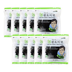 금복식품 미역 다시마 대량상품 10봉묶음(옵션선택), 맥반석완도미역60g*10봉, 10개