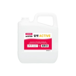 알펫Active 5L곡물발효알코올 36.3%, 알펫 액티브 5L, 5L, 1개