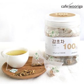 카페우리가 국내산 감초차 100티백, 1g, 100개입, 1개