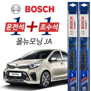 보쉬 올뉴모닝JA 그라파이트코팅 와이퍼 윈도우브러쉬 600mm 350mm 세트