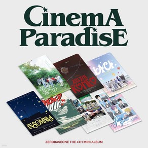 제로베이스원 제베원 미니 4집 Cinema Paadise 시네마 파라다이스 앨범 제로즈 버전 7종 중 1종 랜덤