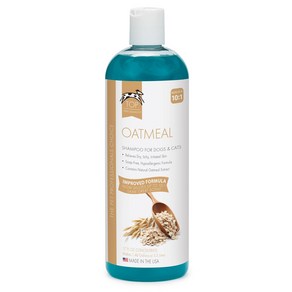 Top Pefomance Oatmeal Dog Shampoo and Cat Shampo 성능의 오트밀 개 샴푸 및 고양이 샴푸 17온스. – 애완동물의 건조하고 자극적이, 1개