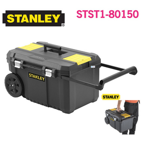 STANLEY 33인치 이동식공구함 공구상자 케리어공구통 665x404x344 STST1-80150, 1개