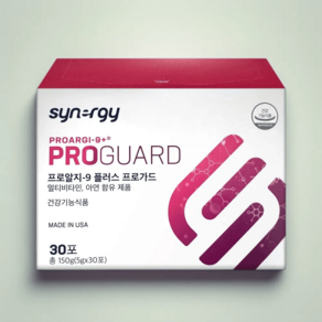 시너지 프로알지9 플러스 프로가드 30포, 1박스, 30회분