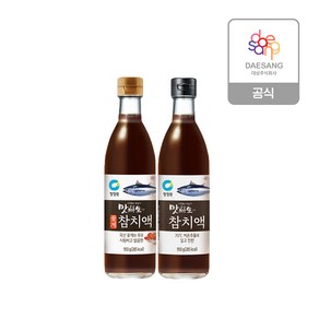 [1+1] 청정원 맛선생 참치액 950g 2종 2개, 꽃게참치액950g 1개 + 참치액950g 1개
