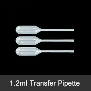 일회용 스포이드 1.2ml 500개(pk) 드로퍼 분주기 파스퇴르피펫 파이펫 Tansfe pipette, 500개