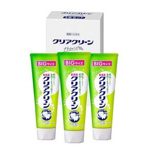 대량 구매 클리어 클린 치약 내추럴 민트 대용량 170g×3개 세트 의약외품, 170g, 3개