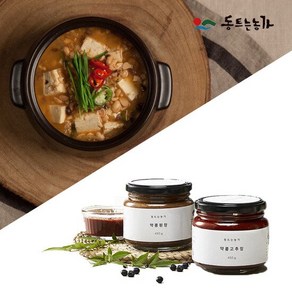 동트는농가 청국장찌개 240g 10팩 +약콩된장450g+약콩고추장450g, 10개