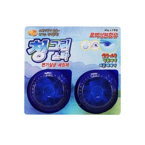 2P 청그린 변기세정제(40g), 40g, 2개