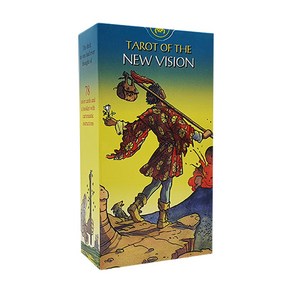 [인터타로] 뉴비젼 타로카드 New Vision Taot [한글해설서+주머니증정] 직수입정품, 1개