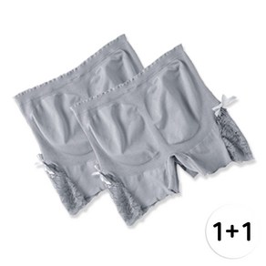 에리페 여성용 사이드 레이스 볼륨업 사각팬티 2PACK