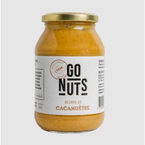 고넛츠 유기농 플레인 땅콩버터 500g 2개 프랑스 Go Nuts