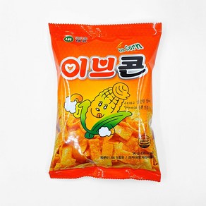 이브콘 옥수수 스낵 옛날 추억의 과자 불량식품, 90g, 10개