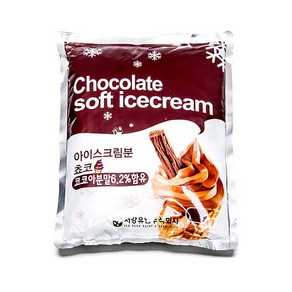 서강 아이스크림분 초코 1kg 아이스크림 분말, 1개