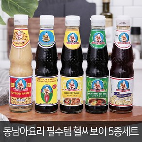 본타몰 헬씨보이 태국소스 5종세트 단품, 1세트, 350g