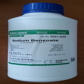 오피스안&컴사이언스 벤조산나트륨 안식향산나트륨 [EP] 500G 1KG 시약, 1L