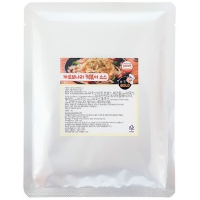 [두원식품] 까르보나라 떡볶이 소스 분말, 100g, 1개
