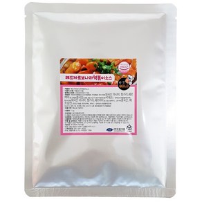 [두원식품] 레드 까르보나라 떡볶이 소스 분말, 1kg, 1개