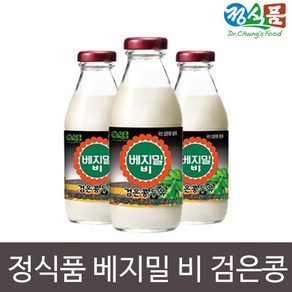 베지밀 달콤한 비 검은콩 두유(병) 190ml x 40병, 40개
