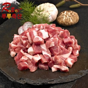 [루루축산] 왕목살 찌개용, 500g, 2개