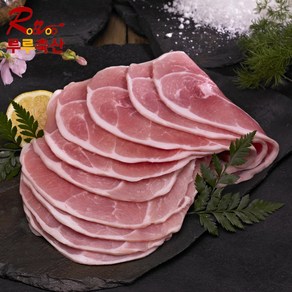 [루루축산] 왕목살 제육 불고기용 500g+500g 총1kg 수입돼지고기, 2개