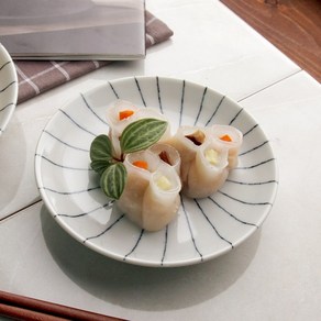 오반자이 이토메 접시 일본 그릇 식기, 이토메 접시 14cm, 1개