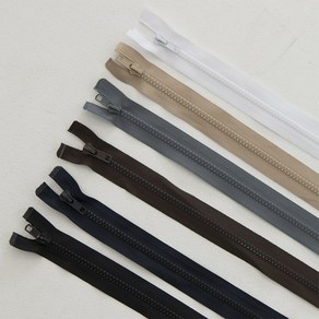 쏘잉스 100cm 5호 비슬론 롱점퍼용 지퍼 6colo C20, 베이지, 1개