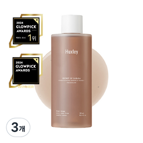 헉슬리 컨디셔닝 에센스 토너 프리쉐이프, 3개, 300ml