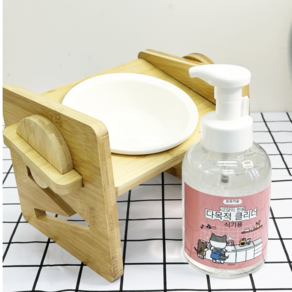 포포키숲 반려묘 고양이 식기 클리너, 500ml, 2개