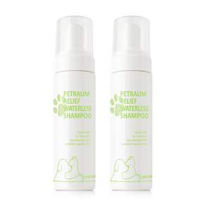 펫라움 릴리프 강아지 워터리스 샴푸, 200ml, 2개