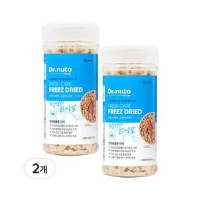 닥터뉴토 고양이 동결건조 간식 유산균 트릿 (구내염/구취/치석제거 도움), 2개, 55g, 치킨