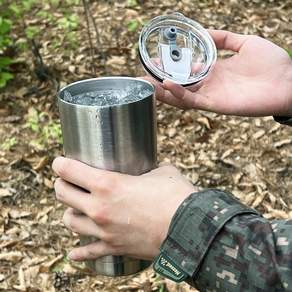 가든아미 군인 텀블러 - 900ML 600ML 큰벤티텀블러 훈련소필수품 대용량 군대준비물 스테인레스 군대물통 보온병 큰컵 대학생텀블러 수험생커피컵