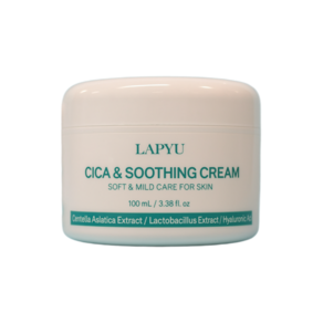 (입점특가) 라퓨 히알루론 시카 수딩 수분크림, 1개, 100ml