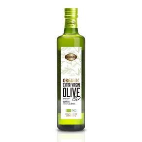소르바스 유기농 엑스트라버진 냉압착 올리브오일 100%, 1개, 500ml