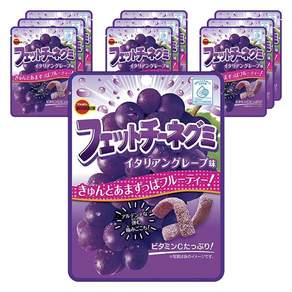 부르봉 페투치네구미 이탈리안 그레이프맛 50g×10봉, 50g, 10개