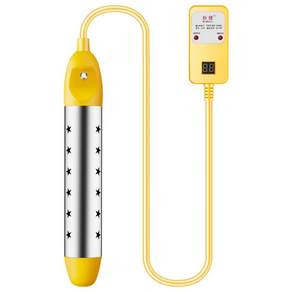 Sorpci 온도 조절 전기온수히터 물데우기 전기 온수기 히터봉 2500W 돼지코 증정, 오도조절형