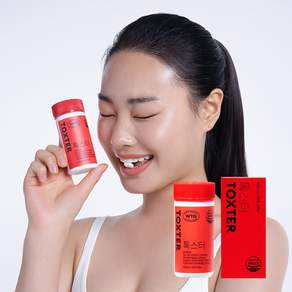 웰티크 톡스터 6대핵심원료 브로멜라인 퀘르세틴 모로오렌지 베르가못, 1개, 60정