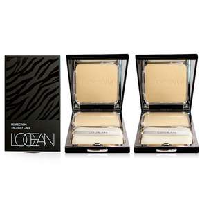 1+1 로쎄앙 투윈케익 투웨이케익 파우더 커버 팩트, 23호 내추럴베이지, 2개